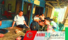 BABINSA KORAMIL 05/TP PERERAT SILATURAHMI LEWAT KOMSOS DI DESA BALAN DUA