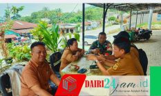 SINERGI BABINSA DAN NAKES, SERDA JA. GINTING AJAK WARGA KUTA BULUH JAGA KESEHATAN DARI DESA