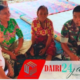 Dekat Dengan Lansia, Serma S. Umri Ajak Warga Renun Jaga Kesehatan Dan Kekompakan