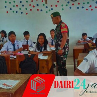Babinsa Koramil 01/Sumbul Berikan Materi Sosialisasi Stop Bullying di Lingkungan Sekolah