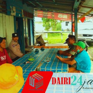 Babinsa Komsos Dengan Tokoh Masyarakat Di Wilayah Binaan
