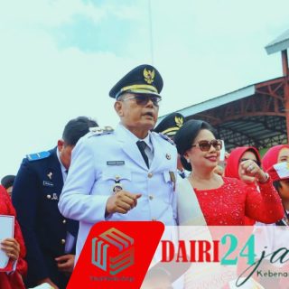 Bupati Dairi Pimpin Upacara Detik-detik Proklamasi HUT RI ke-81, Paskibraka Jalankan Tugas Dengan Sempurna 