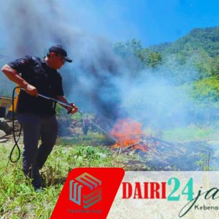 Tingkatkan Kesiapsiagaan Karhutla, Pemkab Dairi dan Forkopimda Gelar Rakor serta Simulasi di Silahisabungan