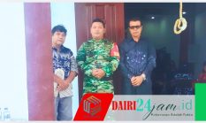 Babinsa Koramil 05/TP Amankan Ibadah Minggu Di HKBP Kutabuluh