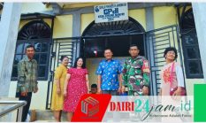 Babinsa Koramil 05/ TP Laksanakan Pengaman Ibadah Minggu Di Gereja GPDI Desa Kuta  Buluh
