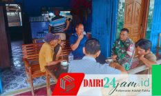 Lewat Secangkir Kopi, Serda Ja. Ginting Perkuat Sinergi TNI dan Masyarakat Desa Tanah Pinem