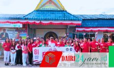 Langkah Sehat dan Solid: Rutan Sidikalang Gelar Fun Walk Meriahkan HUT RI ke-81