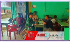 Babinsa Koramil 05/ TP , Sertu Hasanadi Pererat Komsos Bersama Warga Tanah Pinem