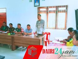 Pastikan Aman dan Sesuai Ketentuan, Babinsa 01/Sbl Kawal Seleksi Penjaringan Perangkat Desa