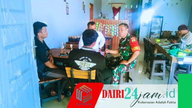 Jaga Hubungan Baik, Babinsa Komsos Dengan Warga Desa Binaan