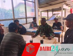 Sambil Ngopi Cara Babinsa Laksanakan Komsos dengan Warga