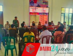 Babinsa Hadir Dalam Penetapan Calon BPD Anggota BPD 2026 Desa Tanjung Beringin I