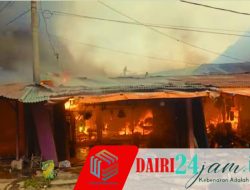 Satu Orang Meninggal Akibat Kebakaran Hebat di Jalan Tapanuli Sidikalang, 5 Rumah Ludes Terbakar