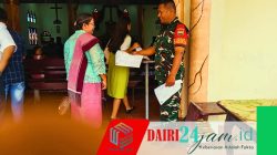 Babinsa Melaksanakan Pengamanan Rumah Ibadah