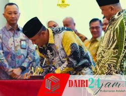 Wakil Bupati Dairi Hadiri Rakor Penguatan Tata Kelola Pemerintahan dan Pencegahan Korupsi