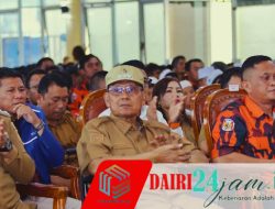 Rapat Pengurus Pemuda Pancasila , Bupati Dairi Ingatkan Seluruh Kader Agar Menjauhi Judi Online dan Narkoba