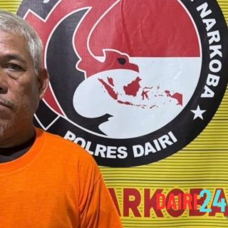Polsek Tanah Pinem Ringkus Pemilik Ladang Ganja di Desa Lau Primbon