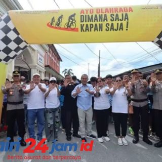 Meriahkan Pesta Jubileum 50 Tahun, HKBP Sidikalang II Adakan City Run Tingkat Pelajar