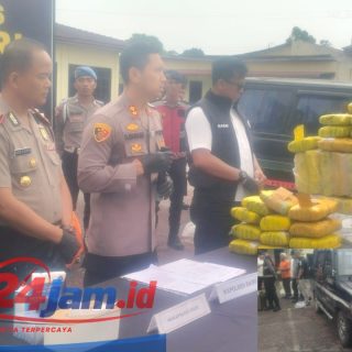Patroli Subuh, Sat Reskrim Polres Dairi Temukan Mobil Misterius Berisi 70 Kg Ganja Siap Edar