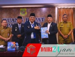 Hadiri Sidang Paripurna DPRD Dairi, Bupati Dairi Sampaikan Nota Pengantar Keuangan Atas Ranperda P-APBD Tahun Anggaran 2026