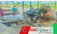 Pererat Silaturahmi dan Jaga Kondusivitas Wilayah, Serma Supriadi Hutasoit Gelar Komsos Bersama Warga Pasir Tengah