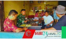 Perkokoh Silaturahmi dan Kemanunggalan TNI-Rakyat, Babinsa Koramil 05/Tanah Pinem Gelar Komsos Hangat Bersama Warga Balan Dua