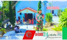 Sinergi Babinsa Koramil 05/TP Pastikan Ibadah Minggu di GBKP Kuta Buluh Berlangsung Khidmat dan Kondusif