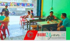 Pererat Silaturahmi dan Kemanunggalan TNI-Rakyat, Sertu Hasanadi Gelar Komsos Bersama Warga Desa Balan Dua  