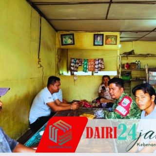 Upaya Mempererat Tali Silaturahmi, Sertu Hasanadi Babinsa Koramil 05/TP Gelar Komsos Bersama Warga Balan Dua