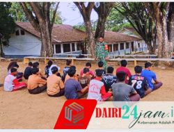 Sertu Warpadli Babinsa Koramil 05/Tanah Pinem Tanamkan Nilai Etika dan Karakter Kepada Siswa SMAN 1 Tanah Pinem