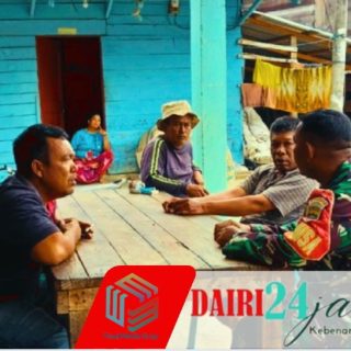 Pererat Silaturahmi, Babinsa Koramil 05/Tanah Pinem Gelar Komsos Bersama Warga Lau Primbon
