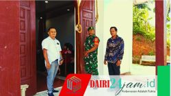 Babinsa Koramil 05/TP Sertu Warpadli Hadir Berikan Rasa Aman Jamaah HKBP Kutabuluh