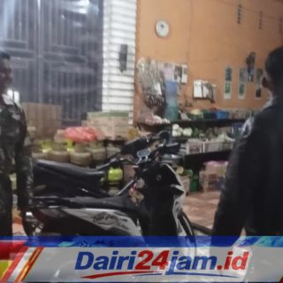 Cegah Kriminalitas, Koramil 01/Sumbul Intensifkan Patroli Malam dan Sambangi Warga
