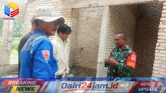 Babinsa Melaksanakan Komsos dengan Mitra Karib