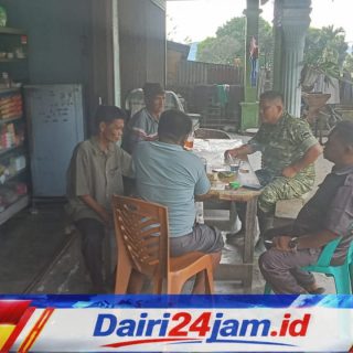 Komsos, Media Babinsa Untuk Jalin Silaturahmi Bersama Warga Binaan