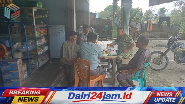 Komsos, Media Babinsa Untuk Jalin Silaturahmi Bersama Warga Binaan