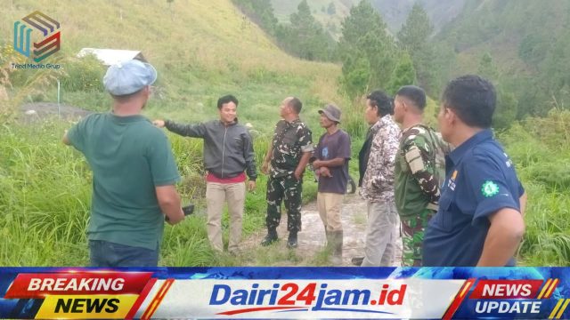 Cegah Karhutla, Personil Koramil 01/Sumbul Perkuat Komsos Dengan Warga Silalahi