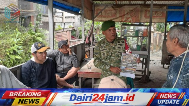 Babinsa Koramil 01/Sumbul Sosialisasikan Penerimaan Prajurit TNI AD